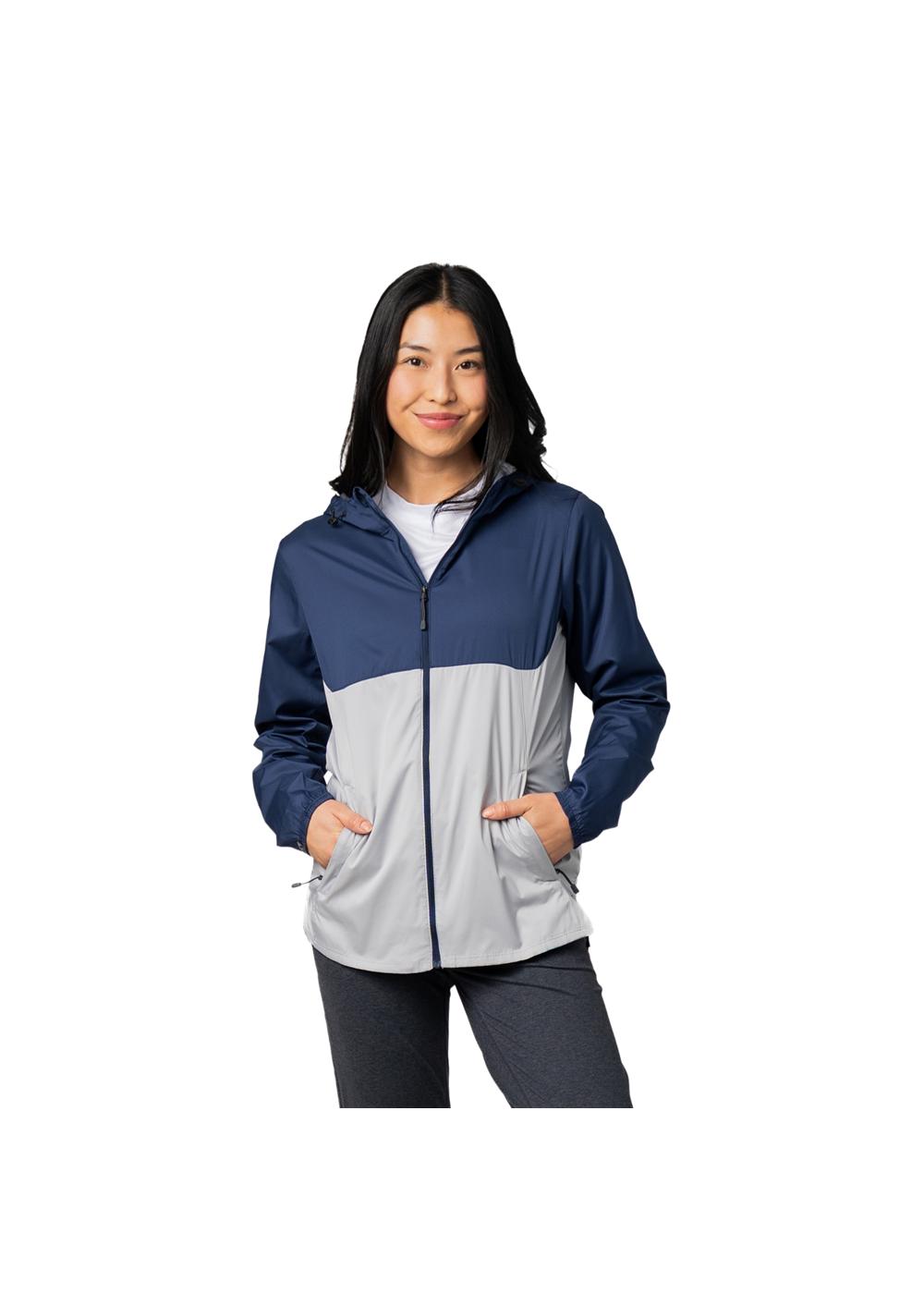 Storm Creek Women's Idealist Water-Resistant Full Zip Hooded Windbreaker 17