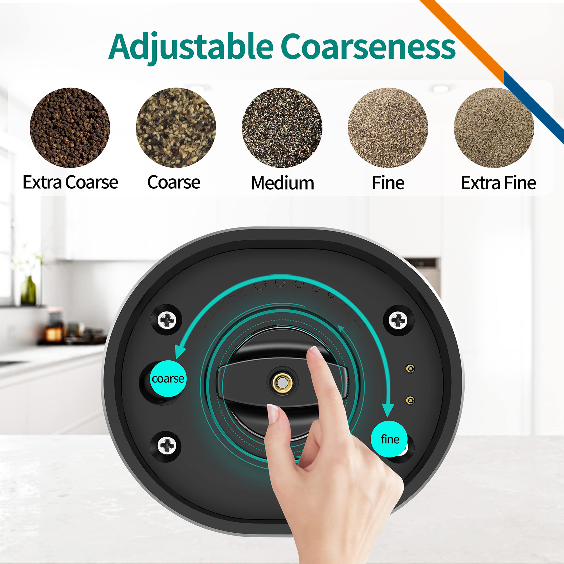 Picter Electric Pepper Grinder 5