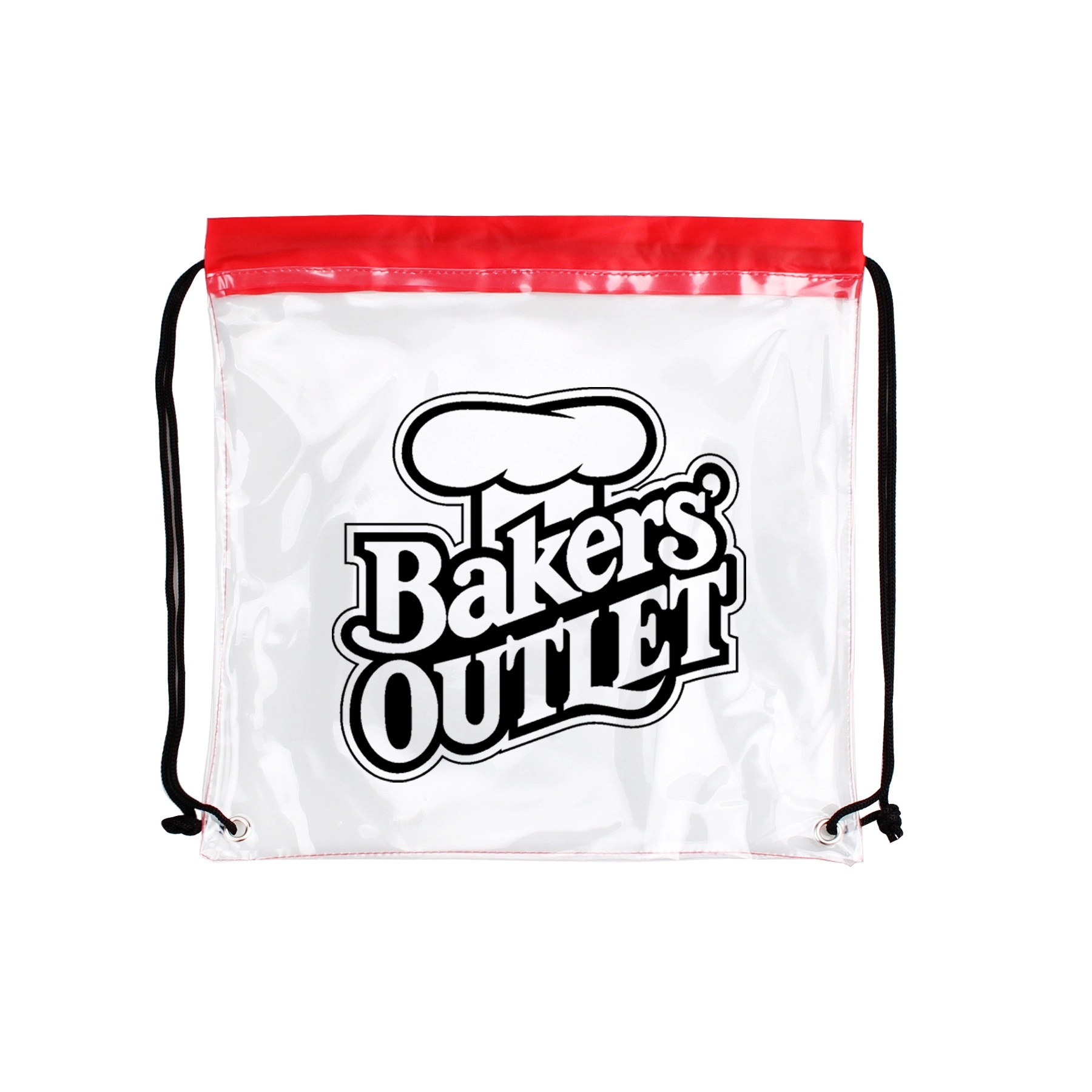 Clear PVC Drawstring Bag 2