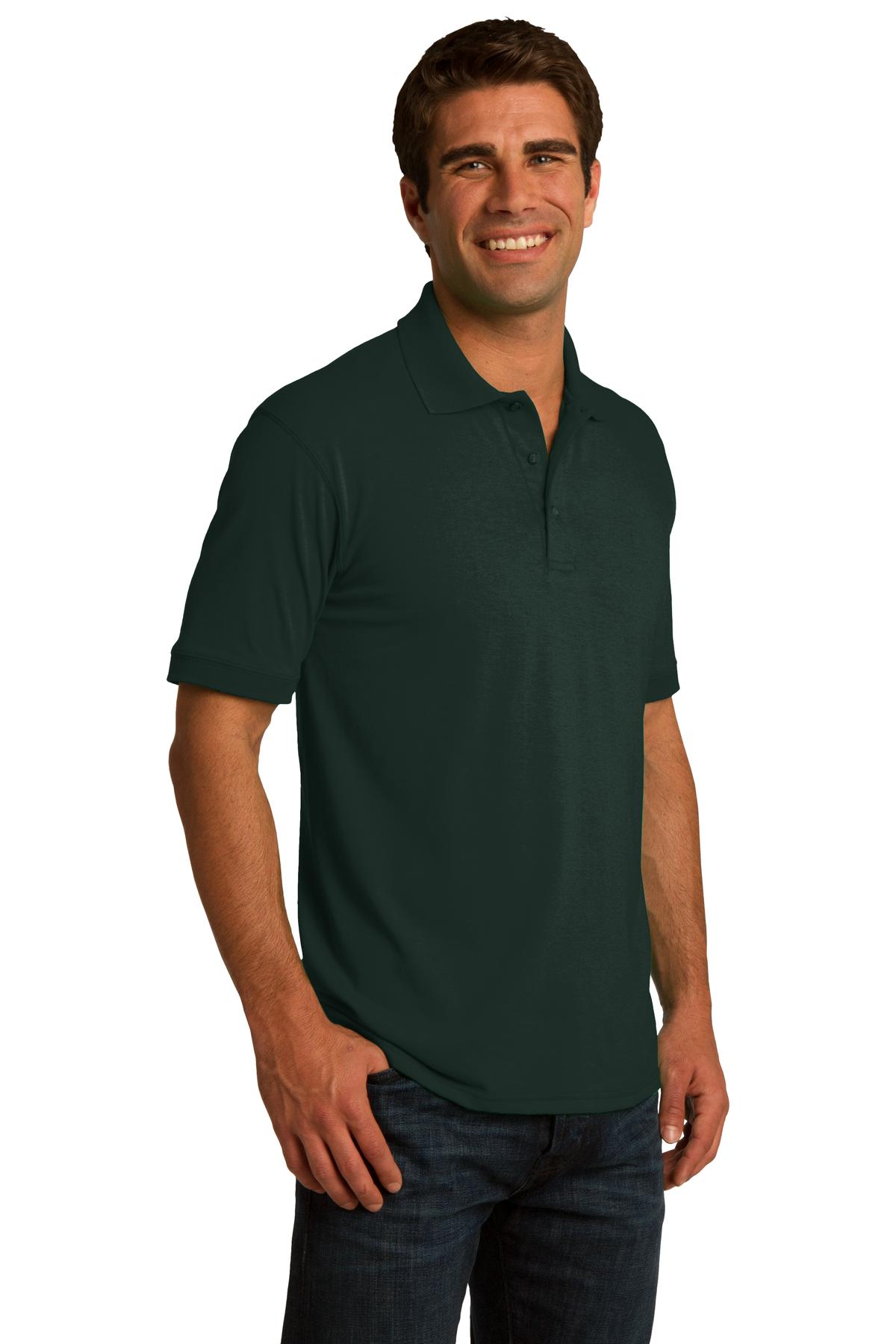 Port & Co Core Blend Jersey Knit Polo. KP55 80