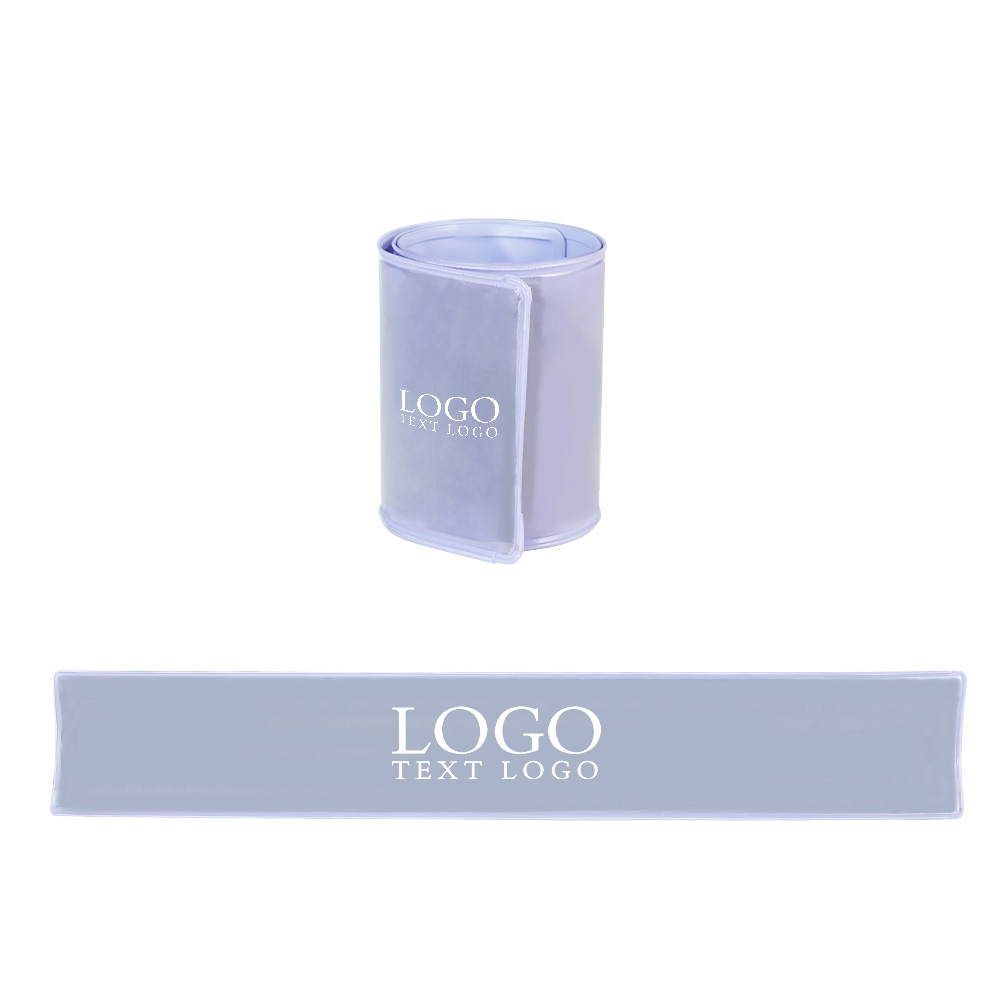 8.66"PVC Outdoor Reflective Slap Bracelets 10