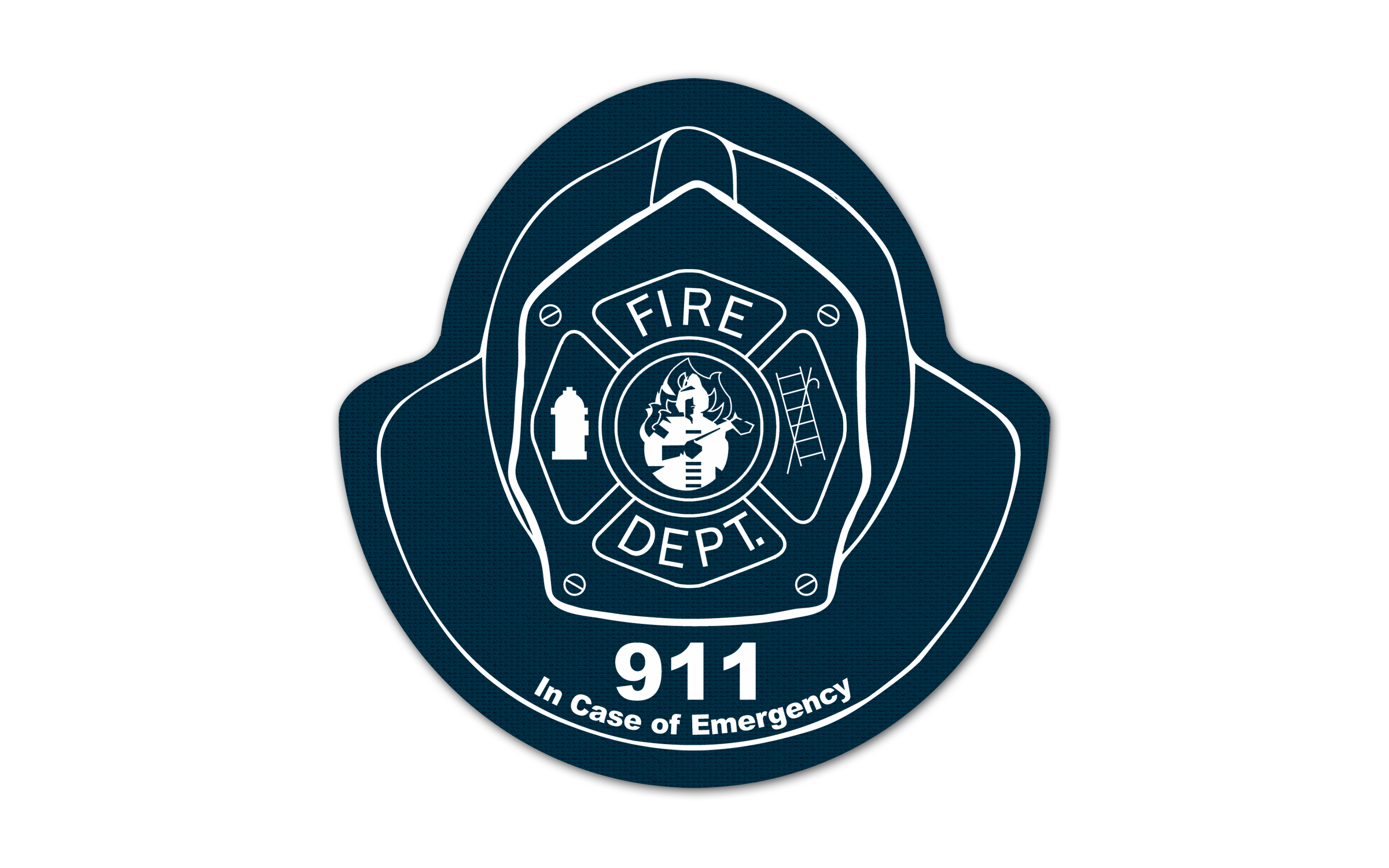 Fire Helmet Vinyl Jar Opener 71