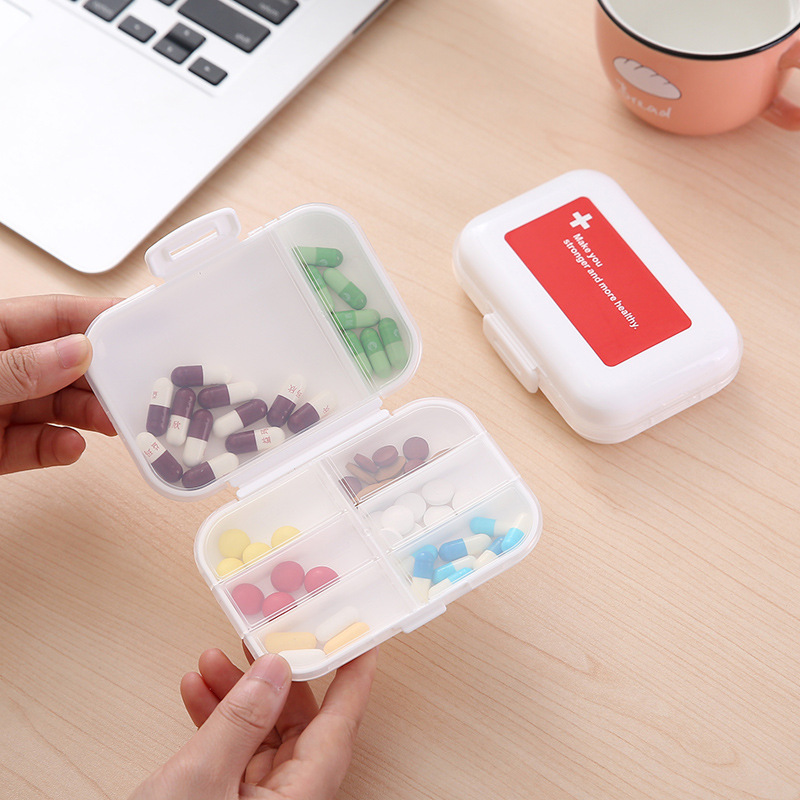 Detachable 8 Compartments Pill Box 10