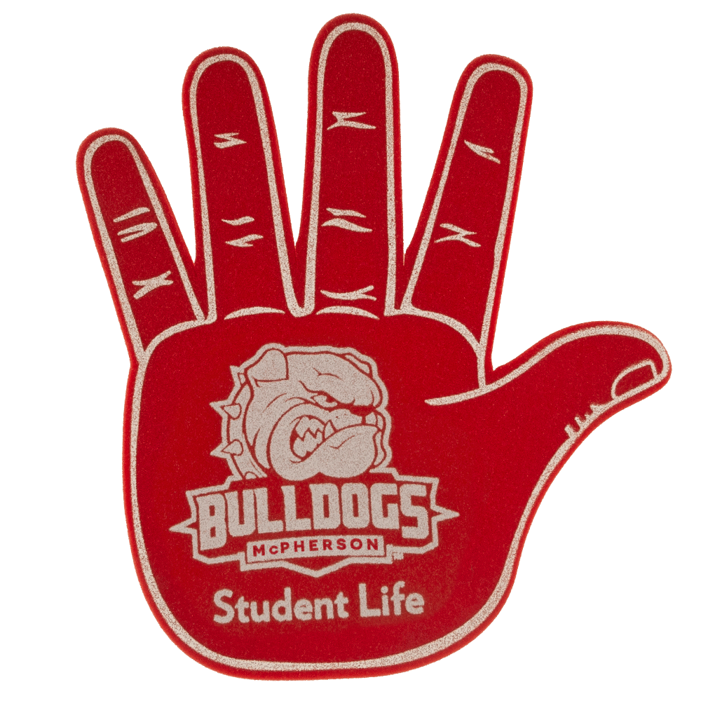 16" High Five Foam Mitt 10
