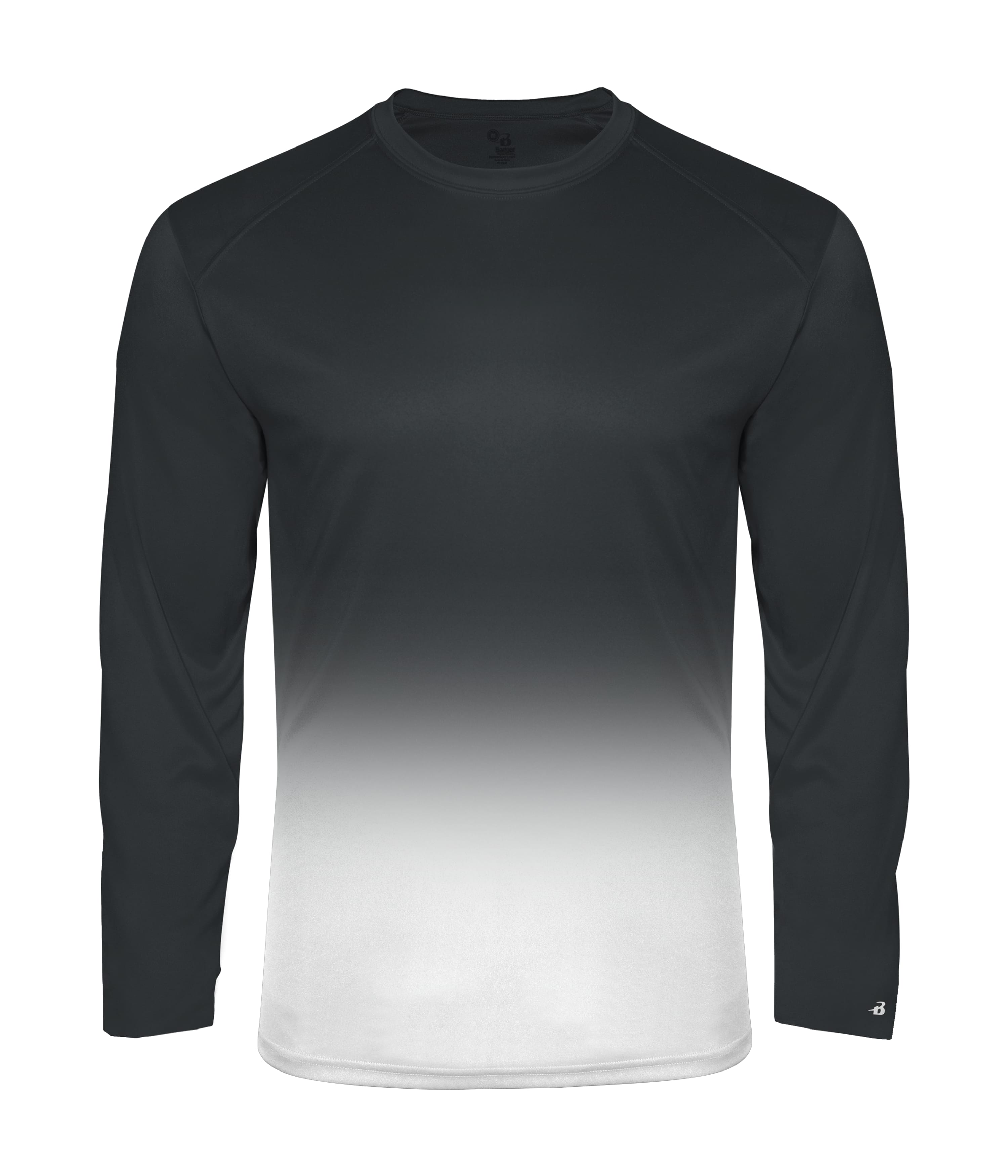 Ombre L/S Tee, custom t-shirt with logo imprint 8