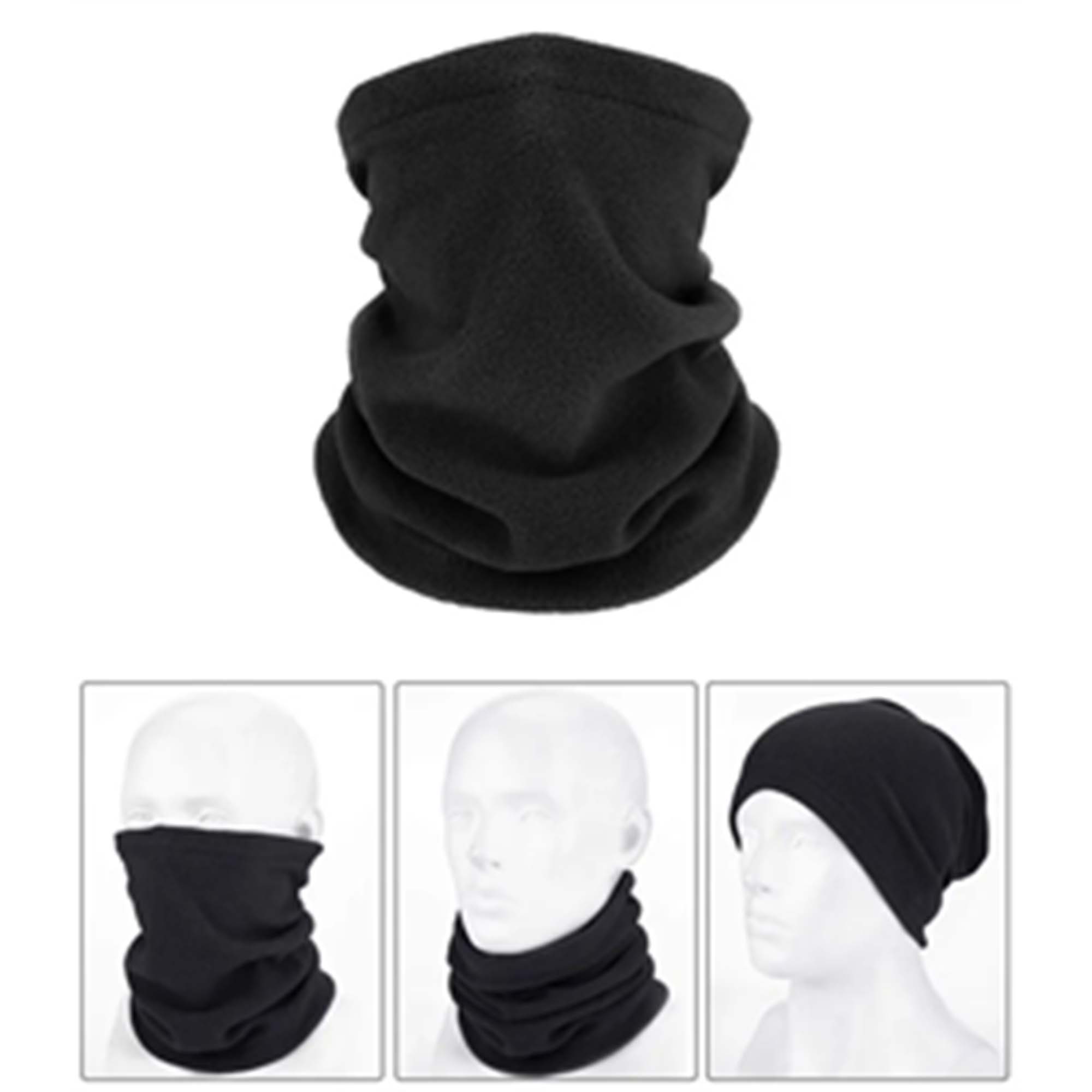 Thickened Windproof Fleece Warm Scarf 3