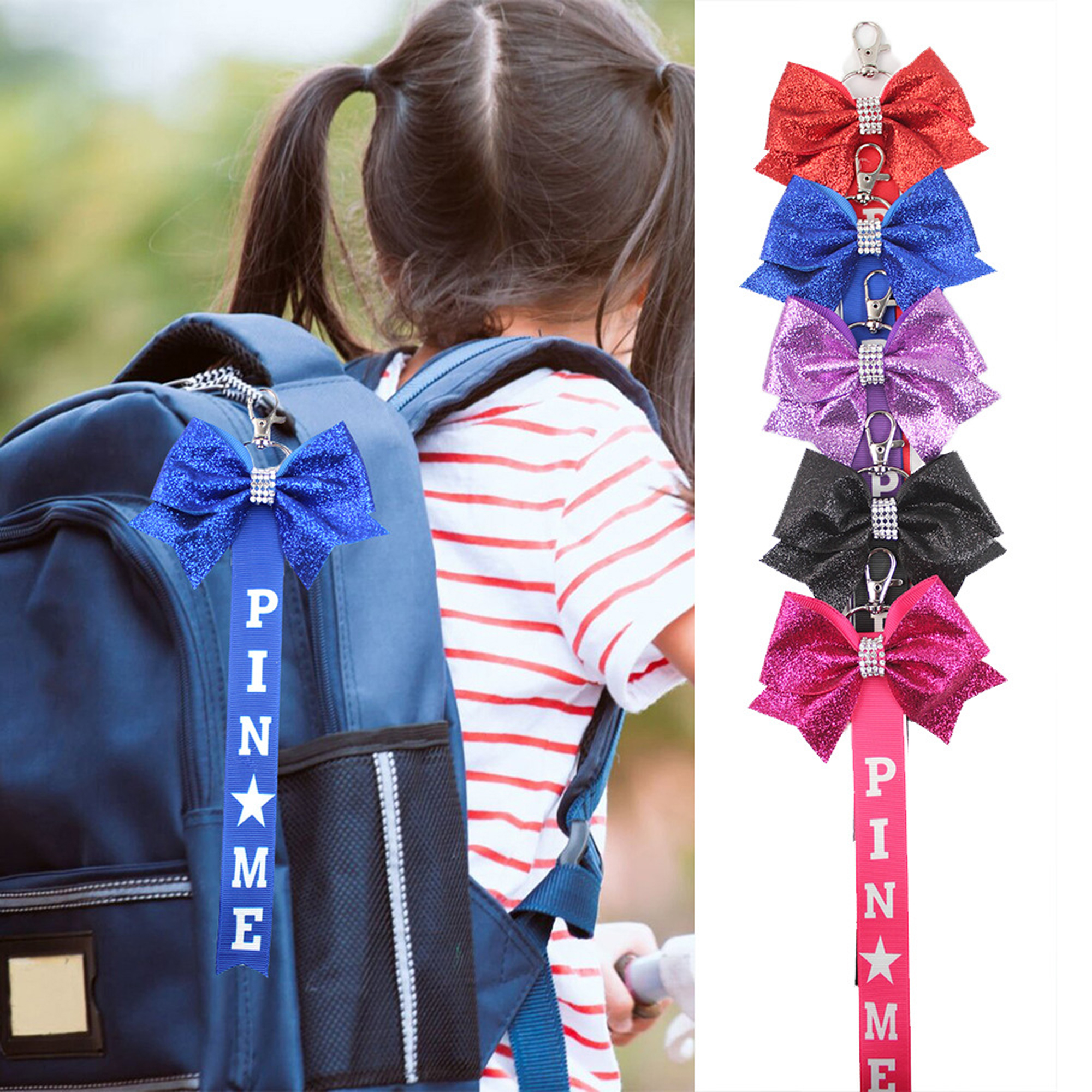 Keychain with Bowknot and Ribbon 6