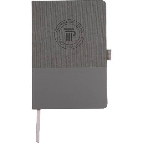 5.5" x 8.5" FSC® Recycled Ribbed Bound Journal 17