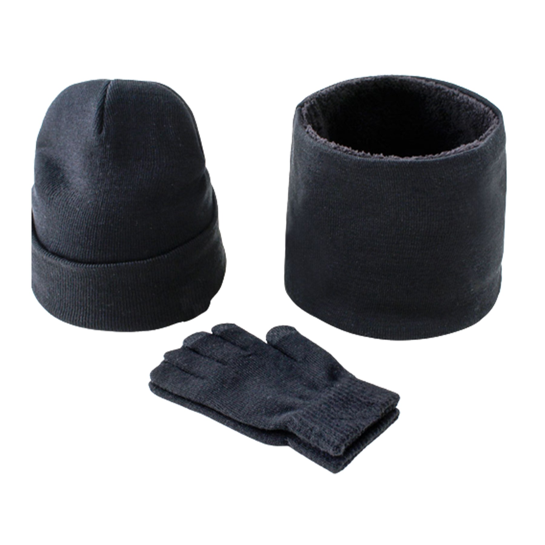 Scarf Gloves Hat Three-Piece Set 6