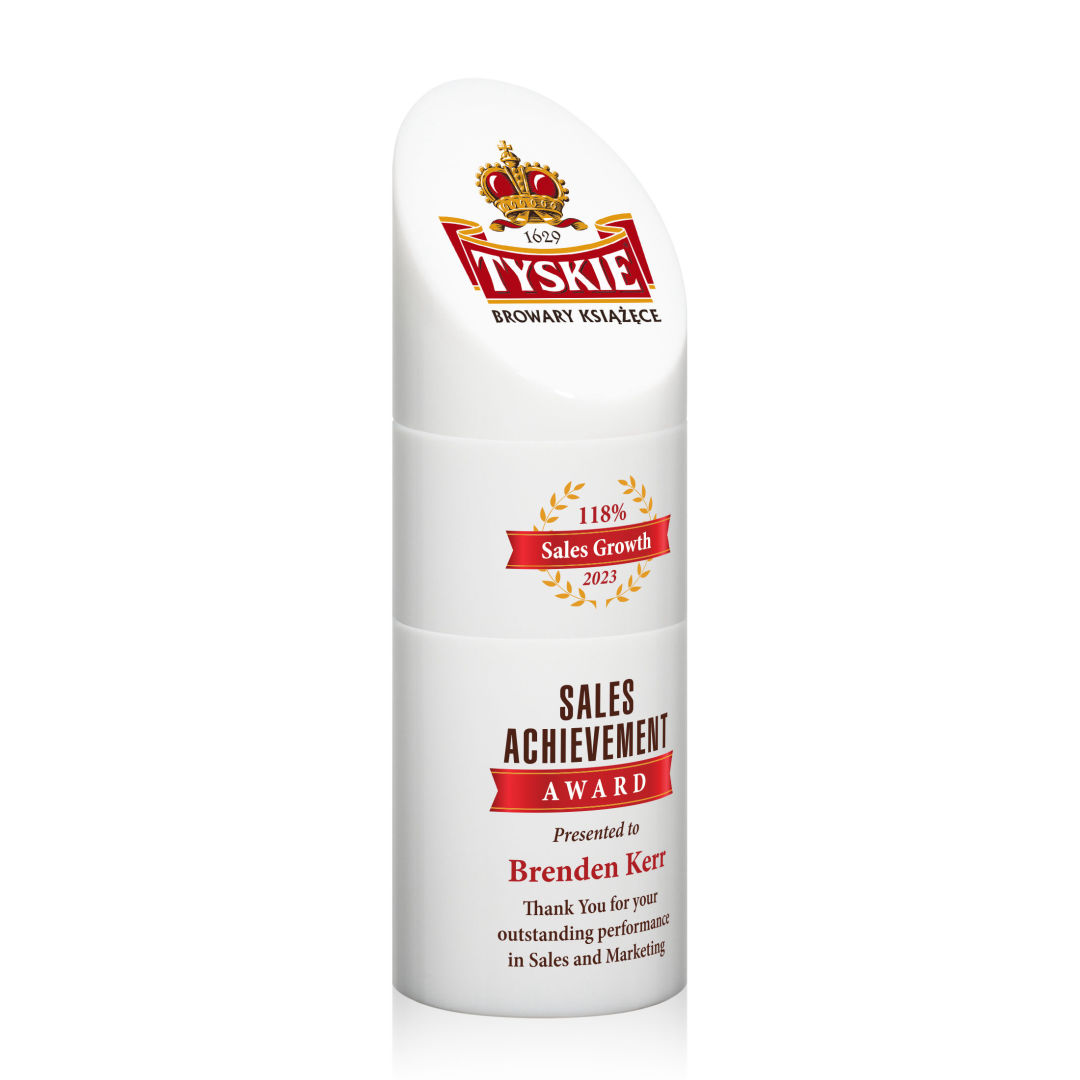 Atlantis Stacker VividPrint™ Award - White 3