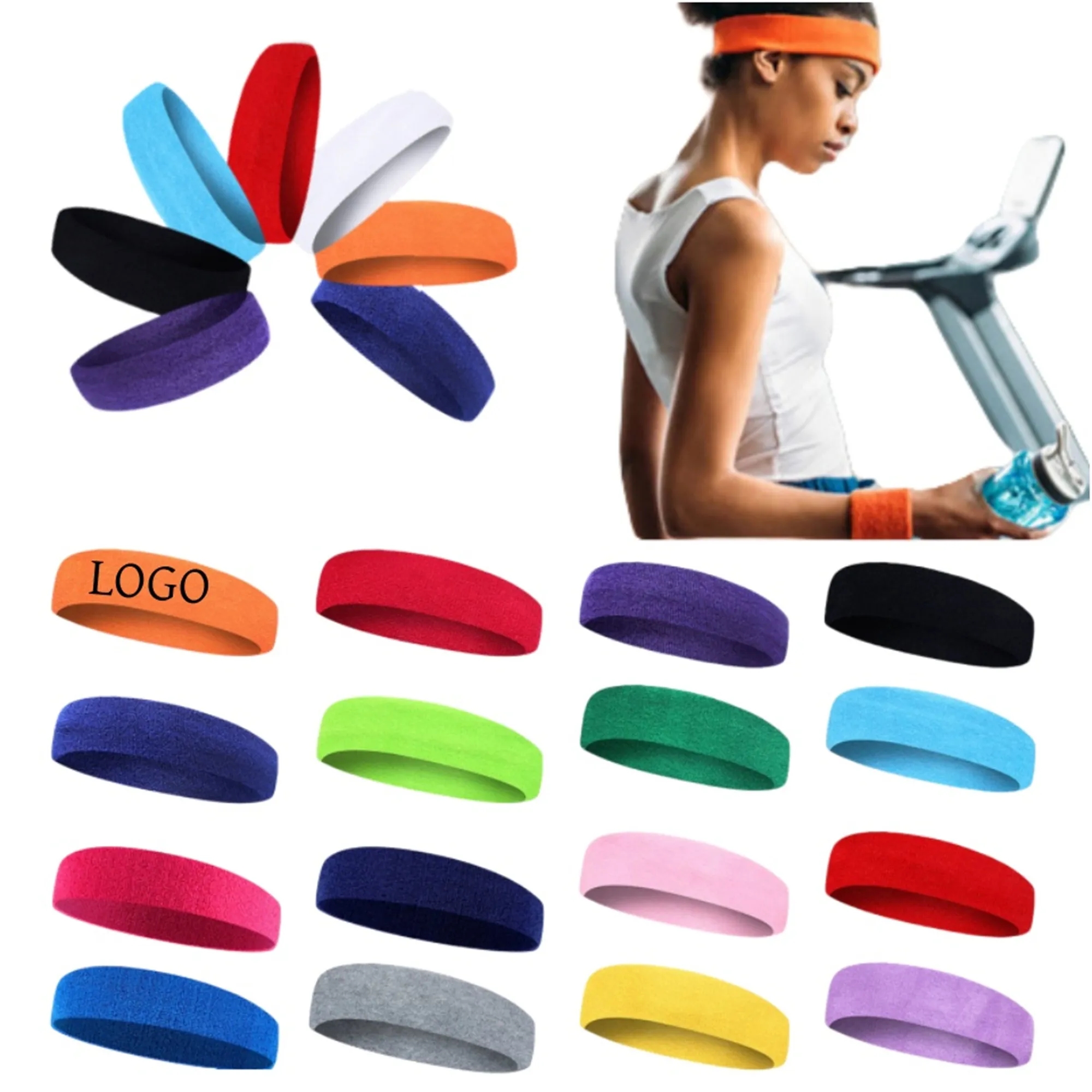 Colorful Cotton Heavyweight Headbands 2