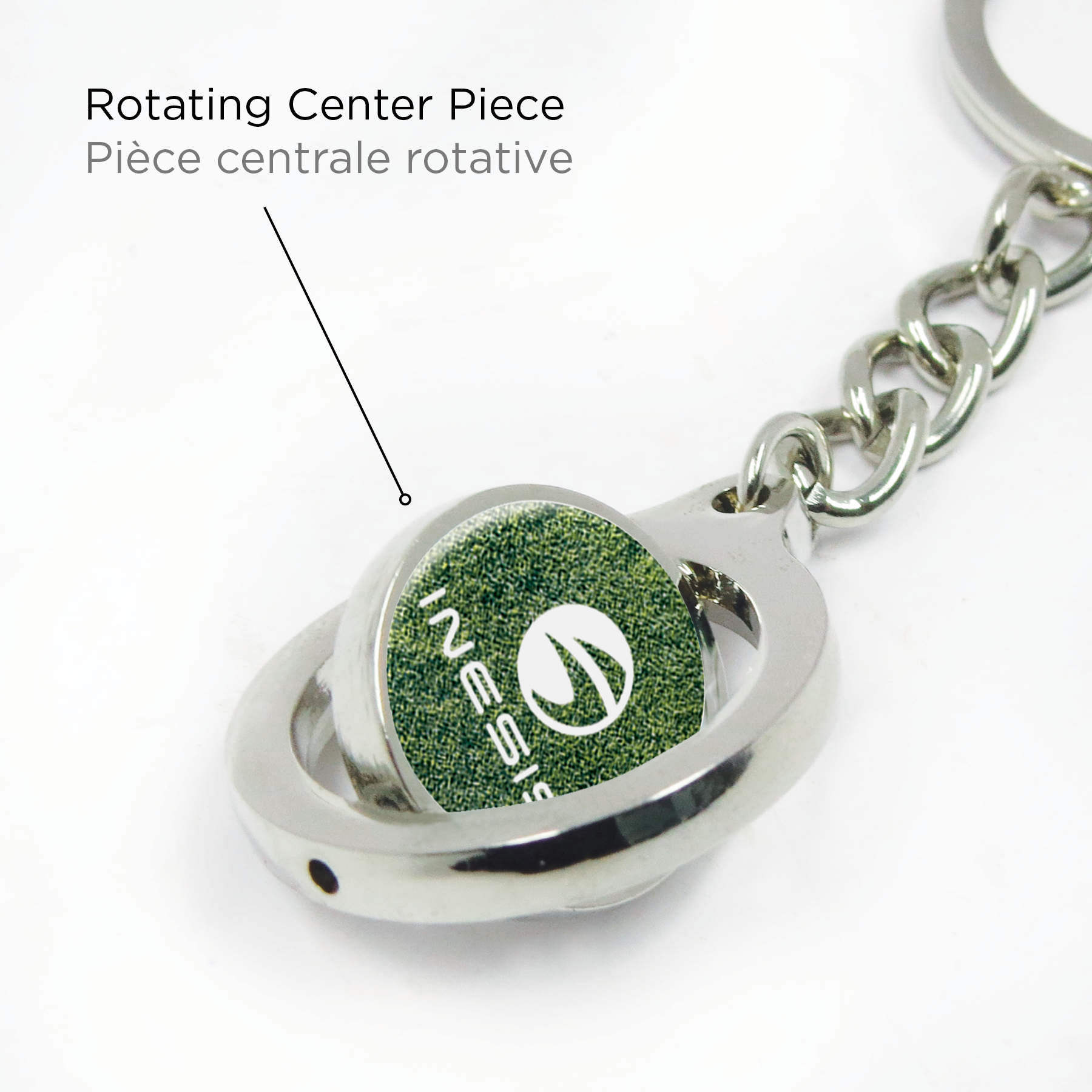 Stock Round Dynamic Keychain (Express Photoart) 1