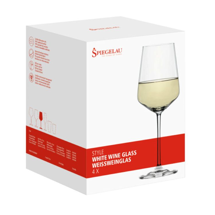 Spiegelau Style 15.5 oz White Wine Glass, set of 4 10