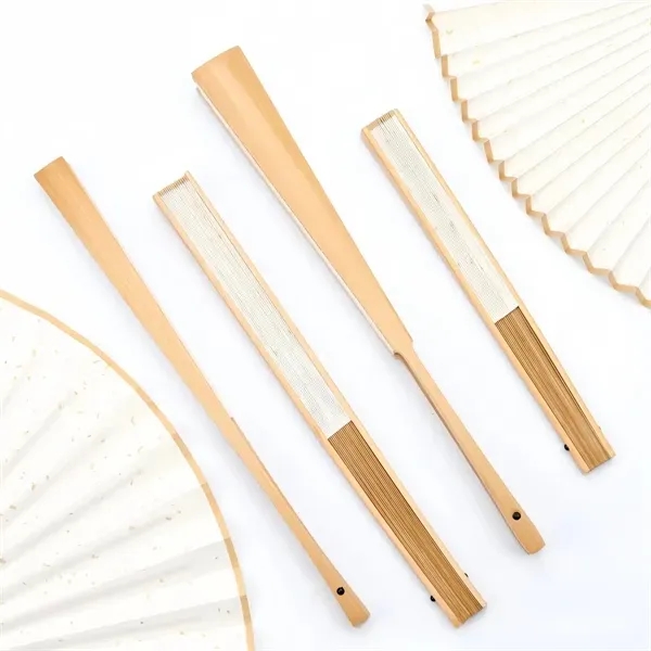 Paper Folding Handheld Fan - Portable Lightweight Design 2