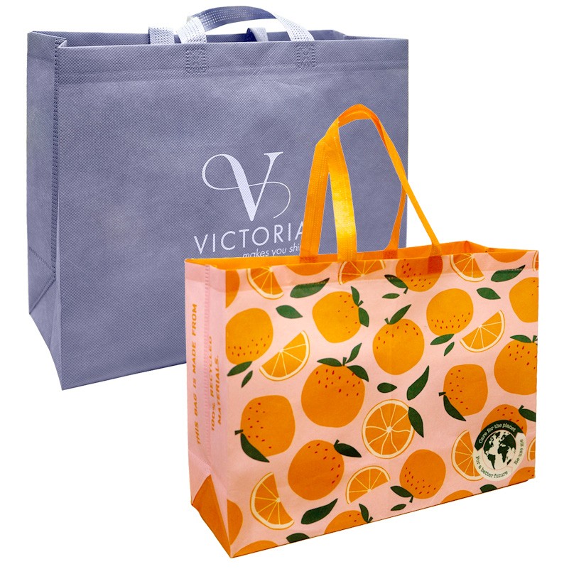 Non-woven rPET Tote Bag - Heat Sealed Seams 2