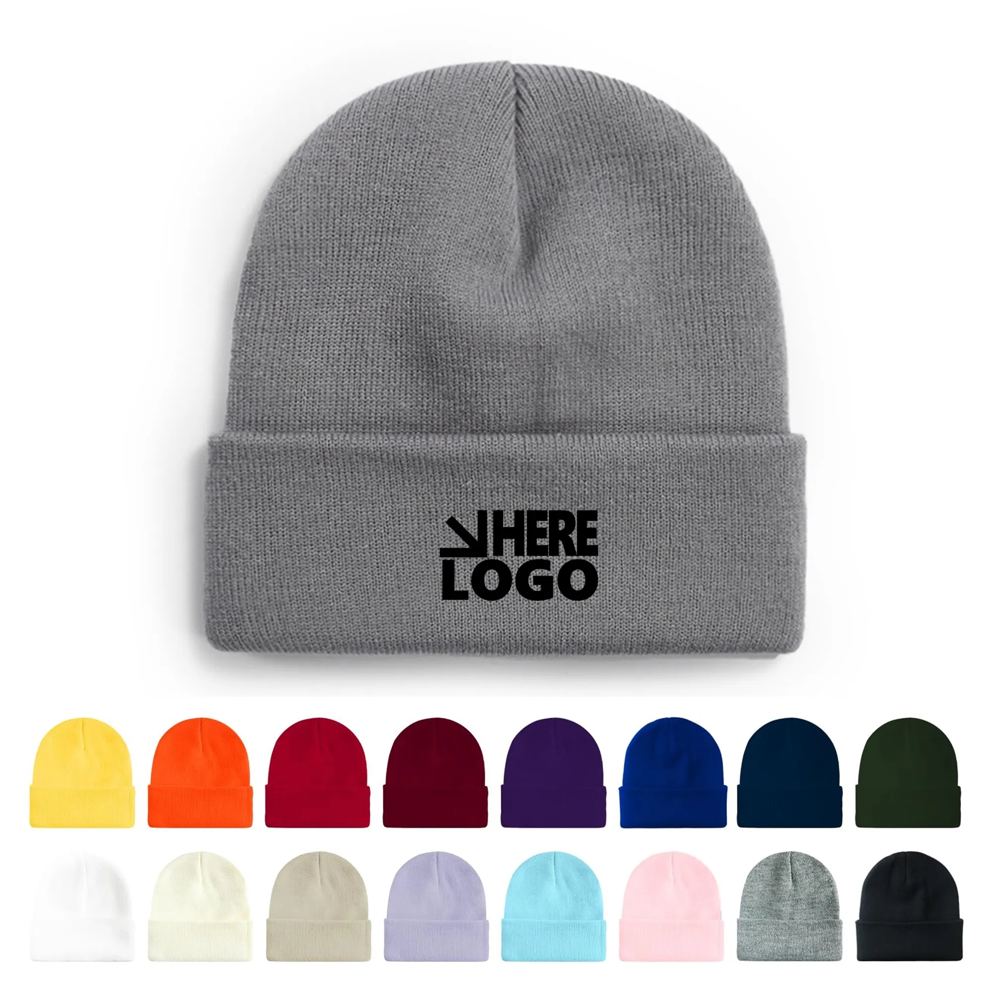 Autumn Winter Warm Knitted Hat 7