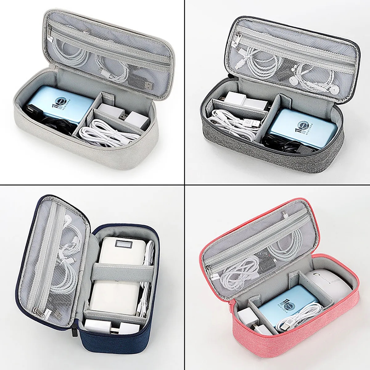 Multifunction Mobile Phone Digital Accessories Storage Bag 4