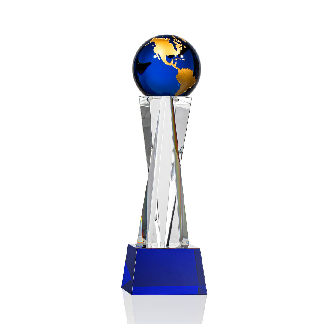 Havant Globe Award - Blue/Gold 4