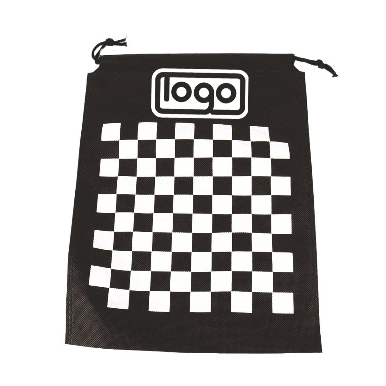 Portable Wooden Chess Set w/ Drawstring Pouch 10