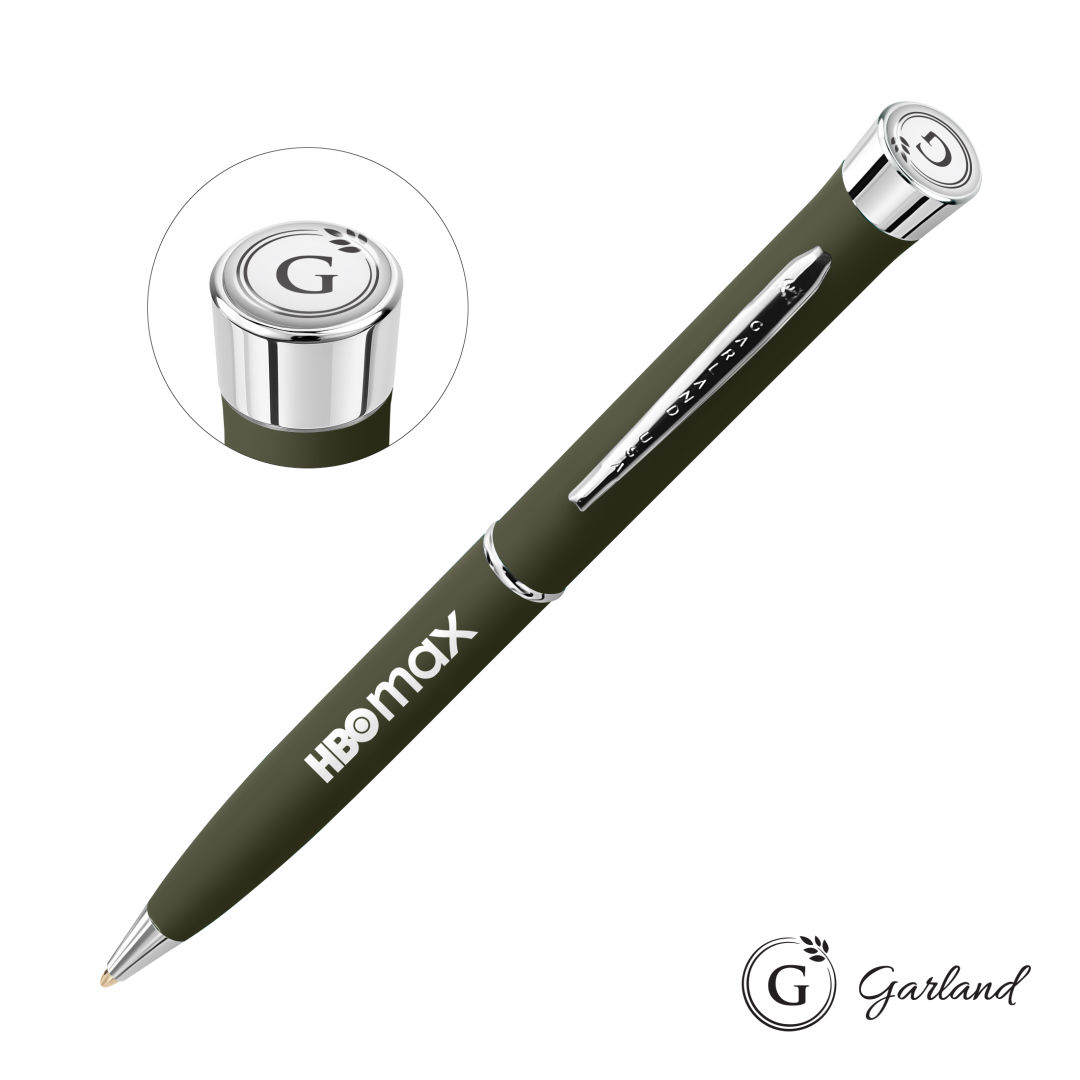 Garland® Freedom Ballpoint Pen - Chrome Accent 11