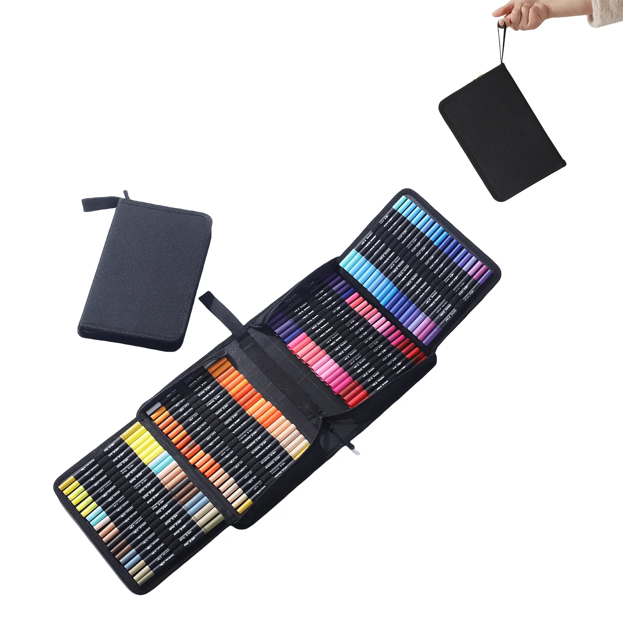 100 Colors Dual Tip Art Markers