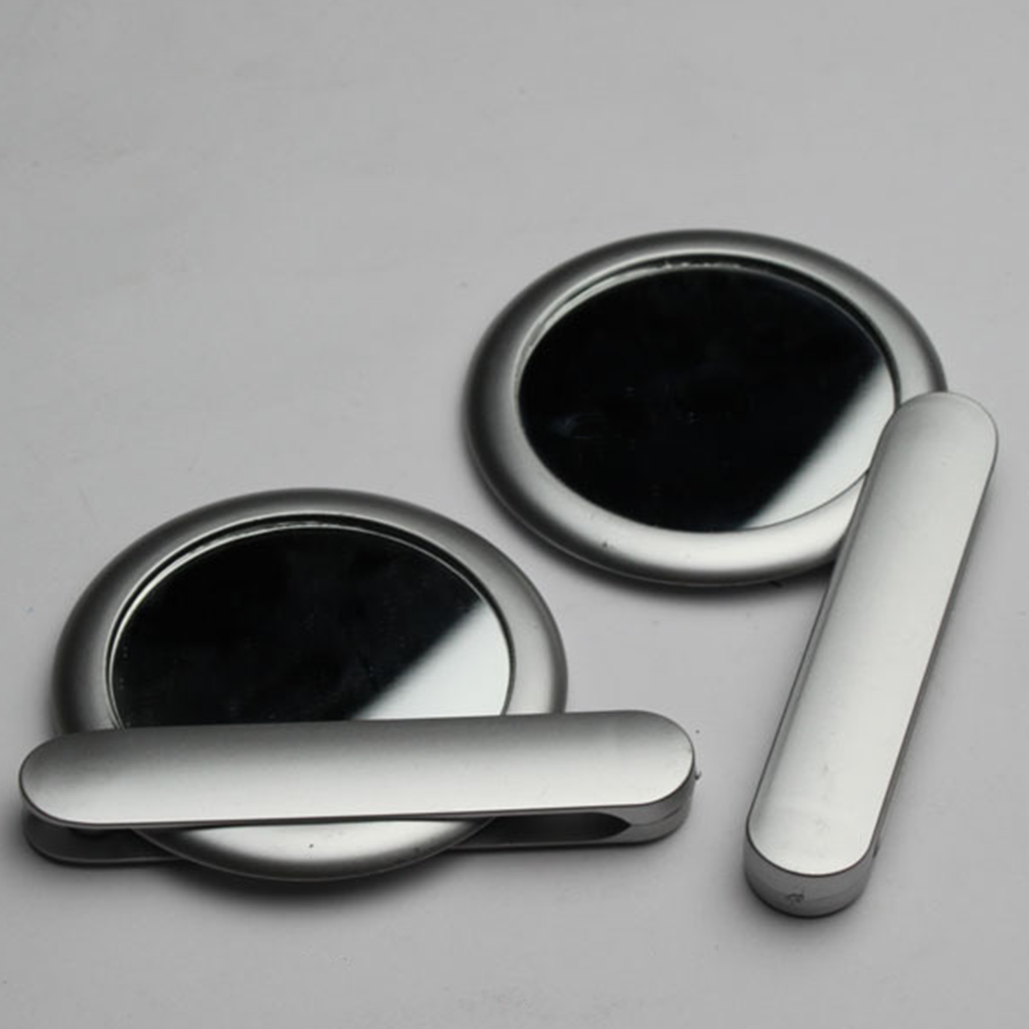 Folding handle double-sided mirror 10