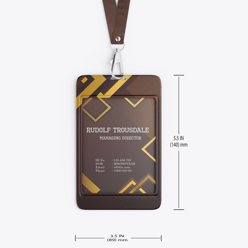 Full Color 5.5"H x 3.5'W PVC Card 2