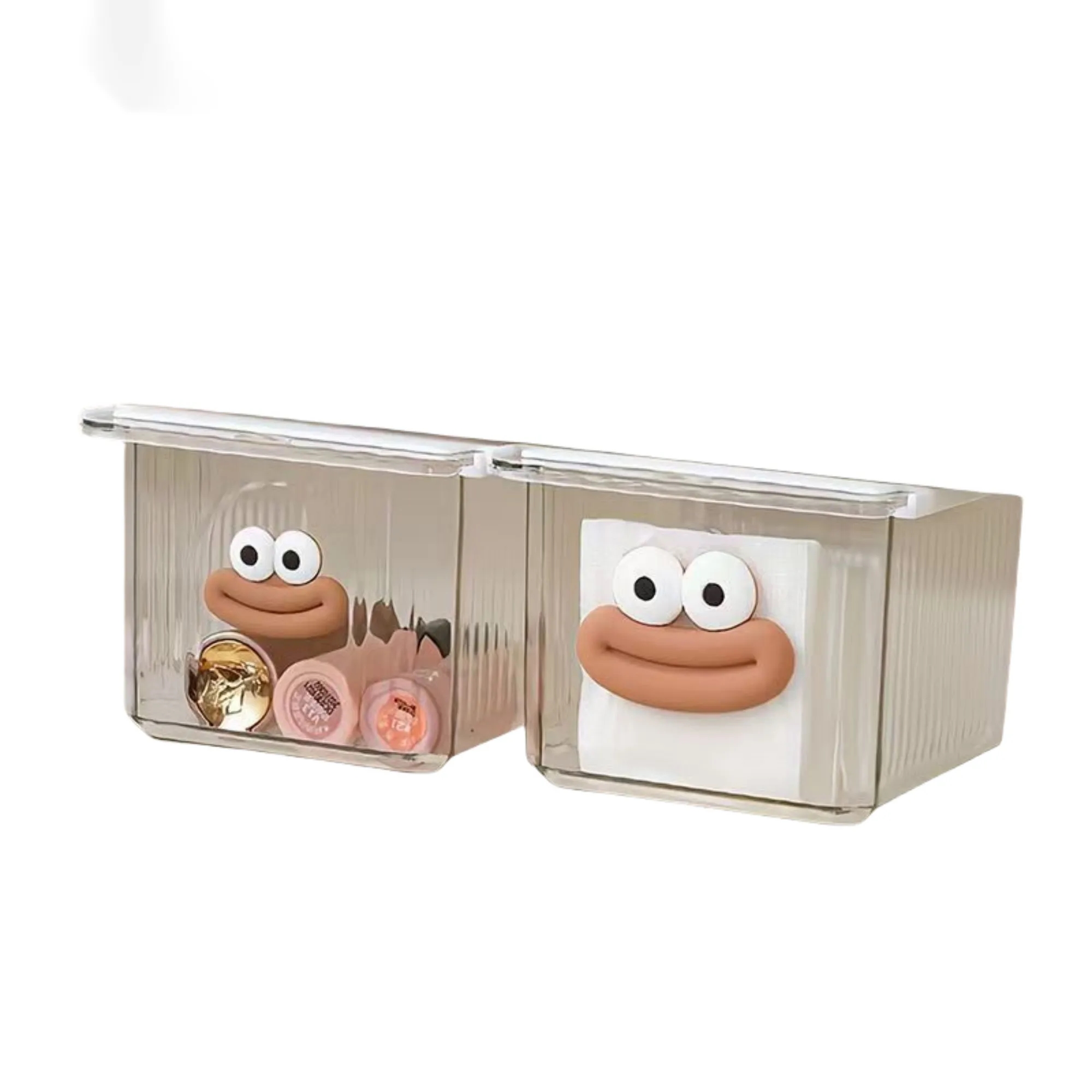 Under-Mirror Storage Box with Sliding Drawer 8