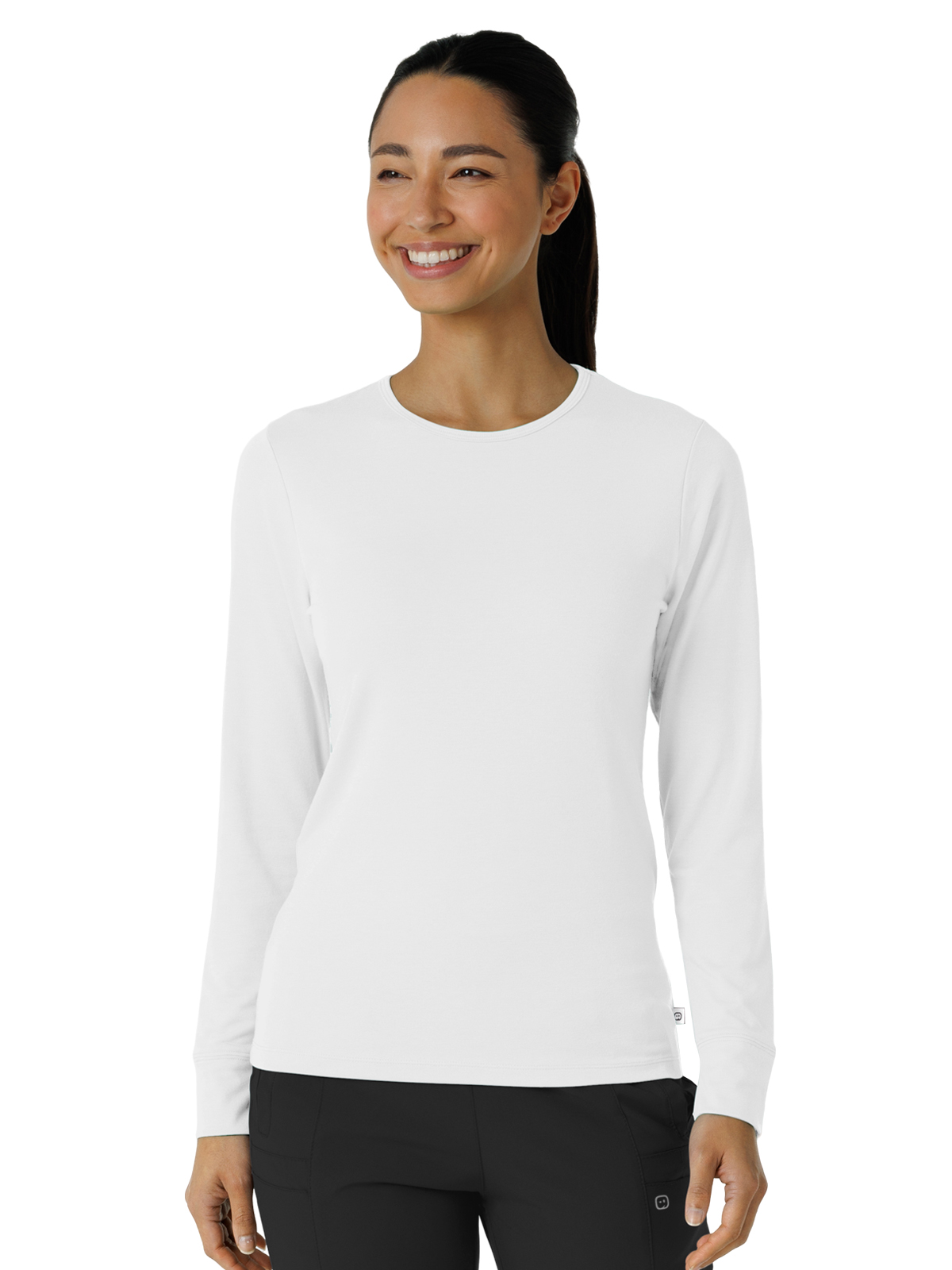 Wink Layers - Women's Long Sleeve Underscrub Tee 10