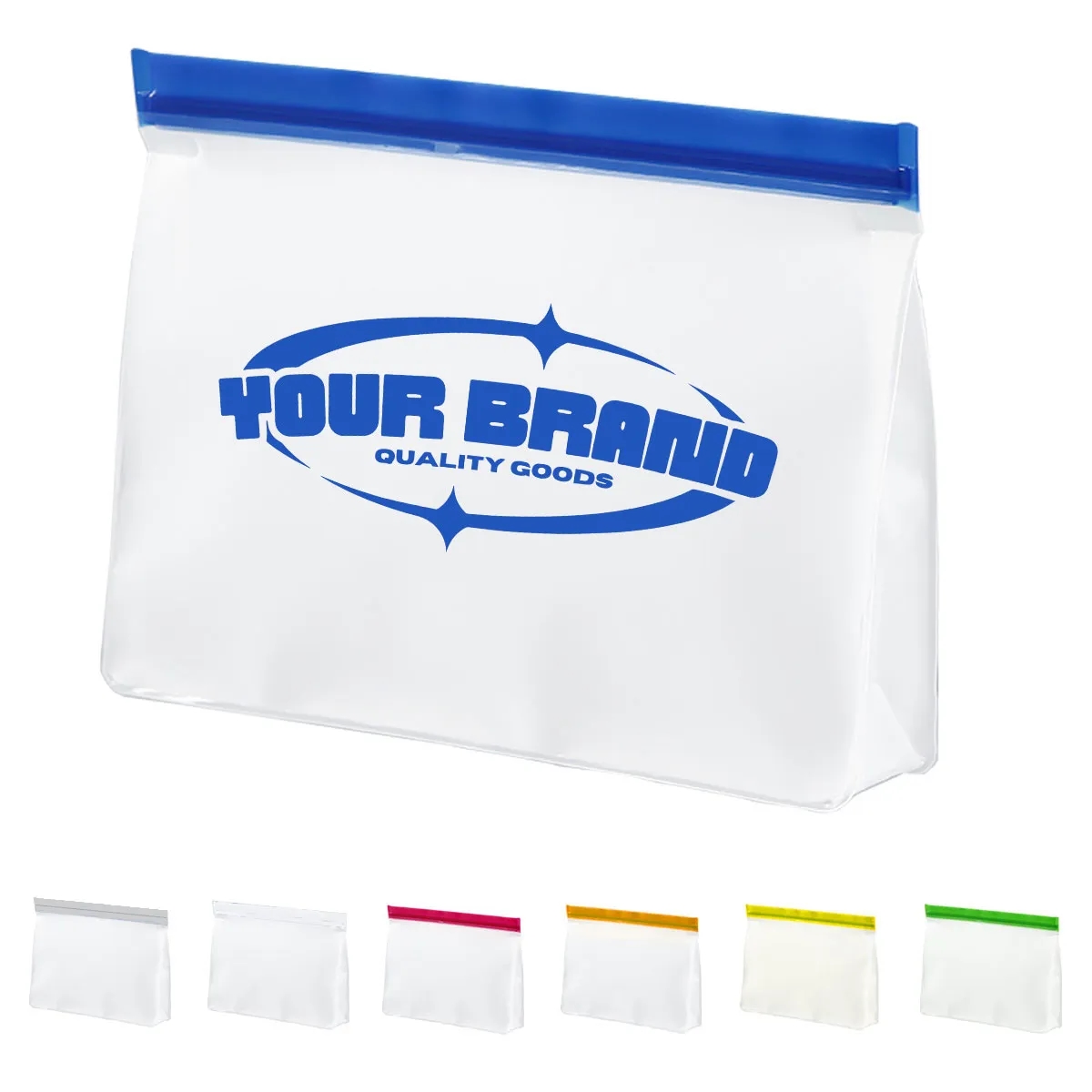 BPA-Free Leakproof Reusable Freezer Bag for Food Storage 1