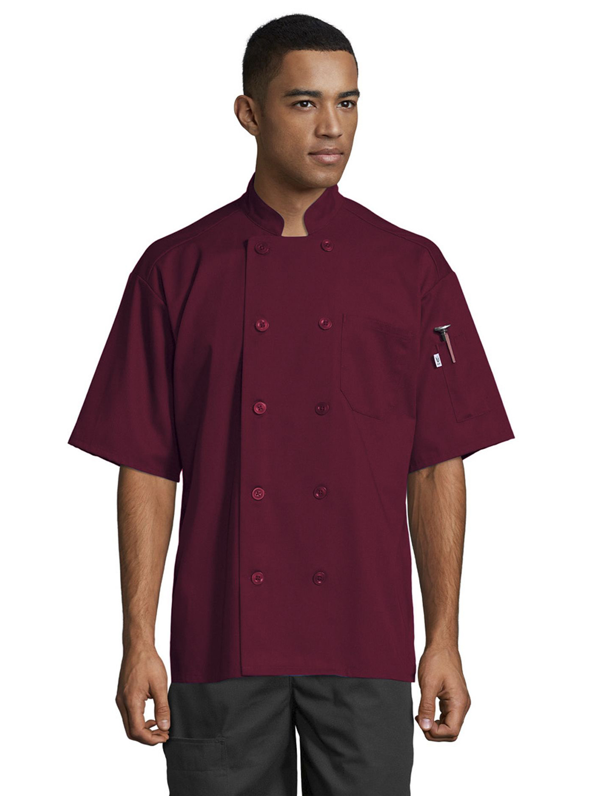Uncommon Chef - Unisex South Beach Chef Coat 8