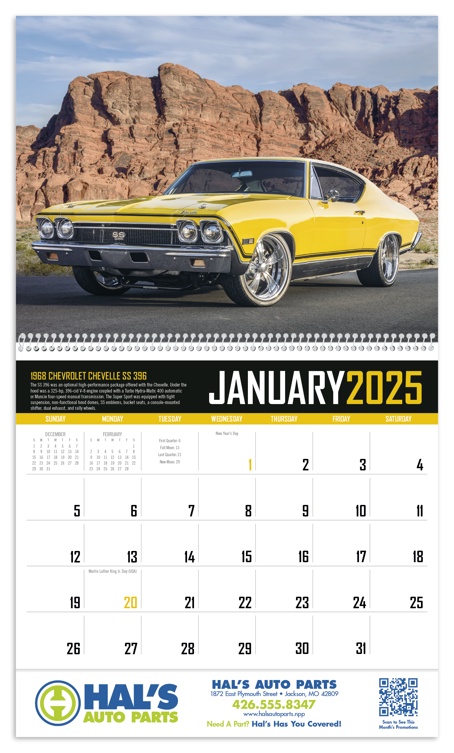 Triumph® Calendars Muscle Cars Calendar 42