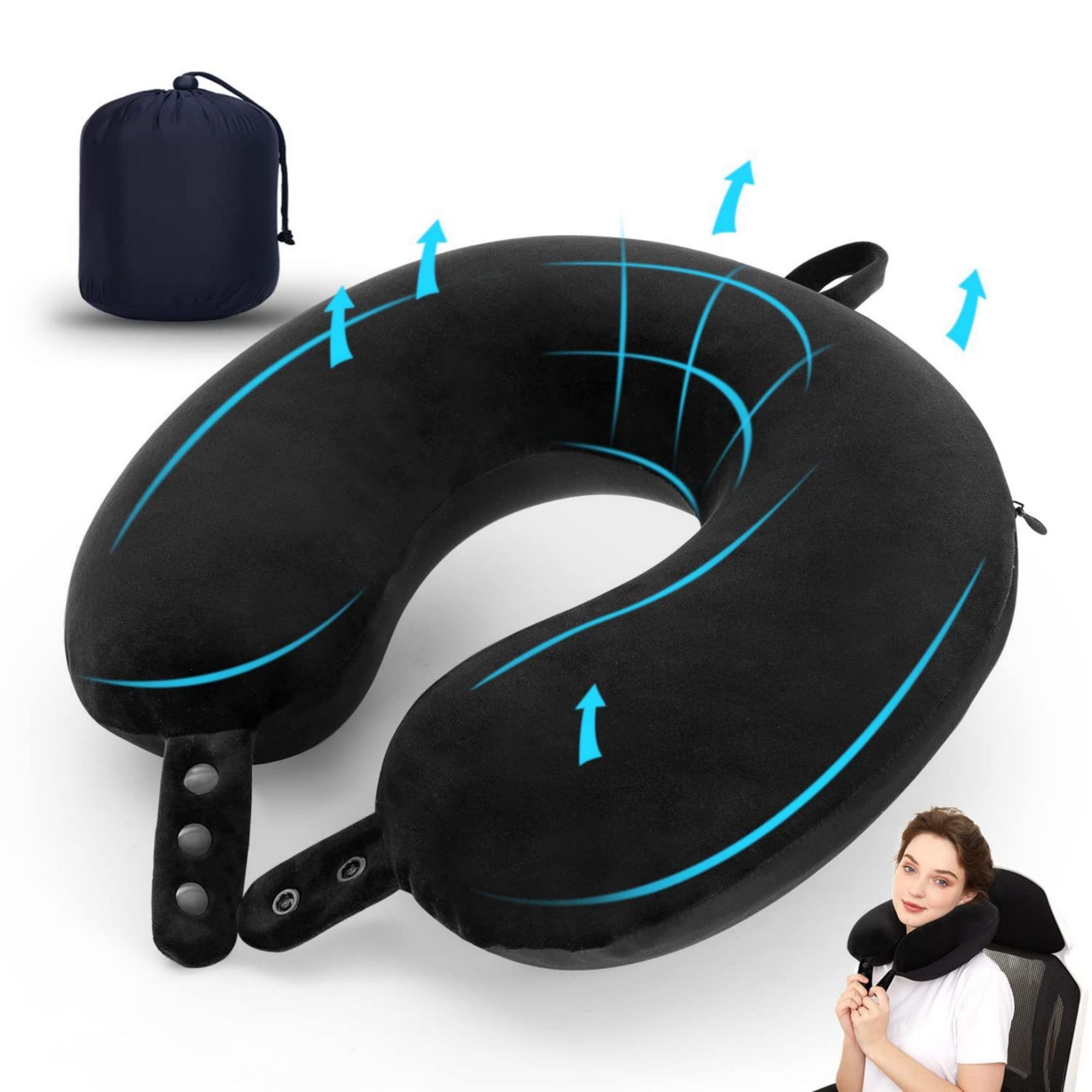 Memory Foam Pillow For Travel 2