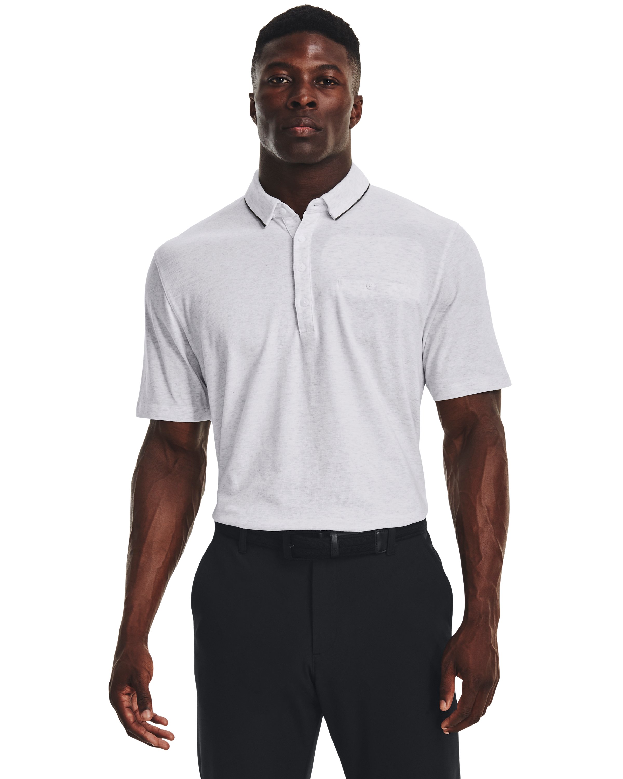 Men's UA Luxe Heather Polo 3