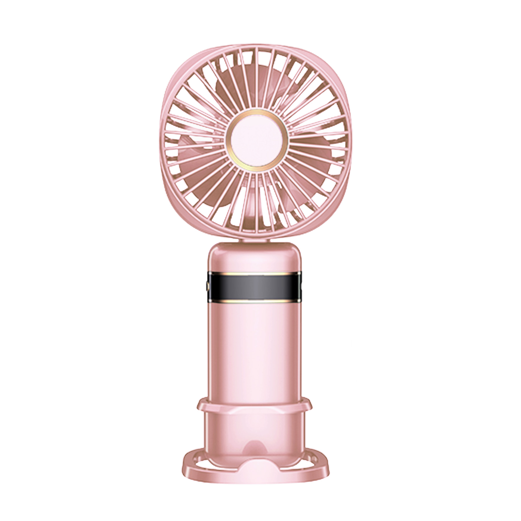 Free Shipping 3000mAh USB Charging 5 Speeds Folded Fans w/ Lanyard 10