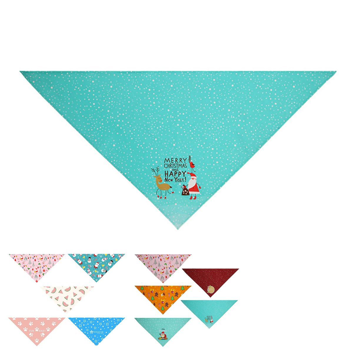 Lightweight Pet Bandana for Stylish Outfits 1