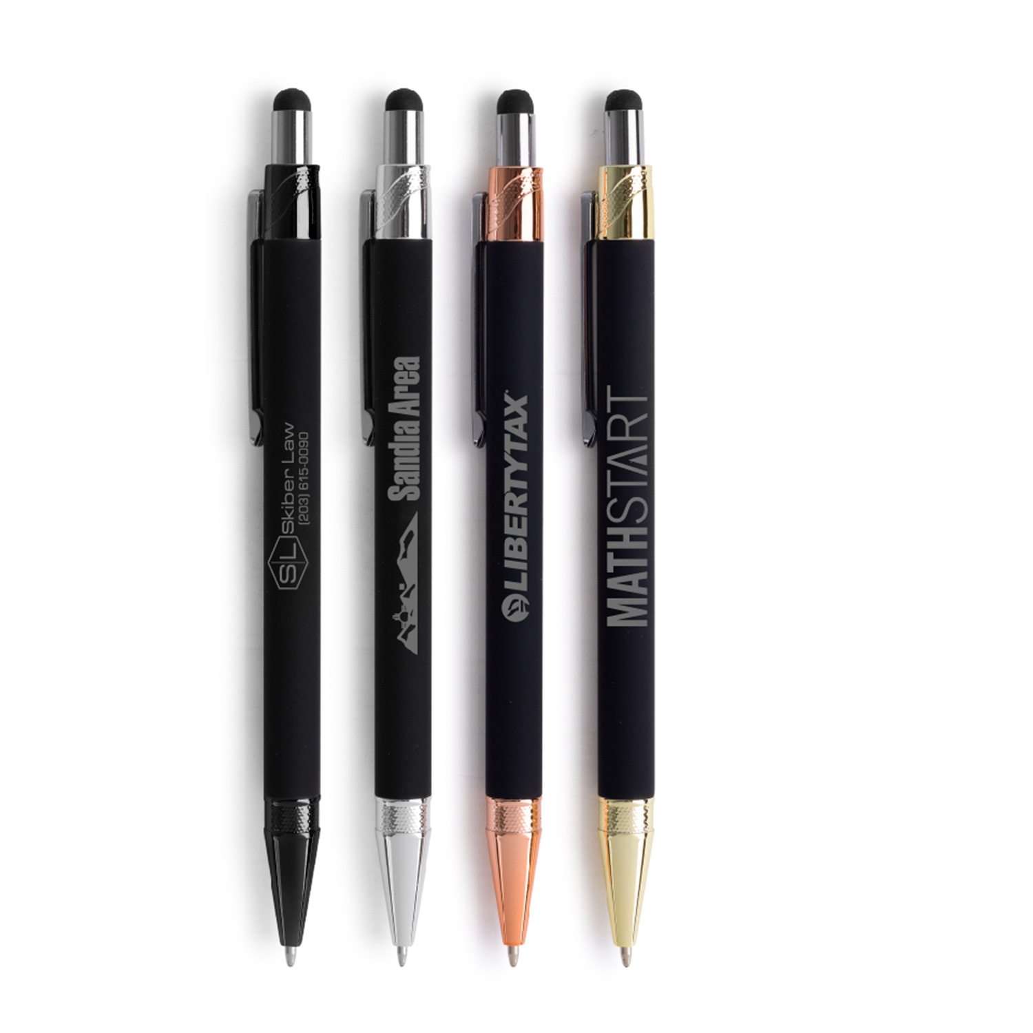 Sleek Stylus Click Metal Pen