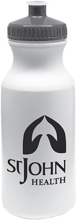 20 oz Plastic Water Bottle - Bike Bottle - USA Made - HDPE Plastic 4