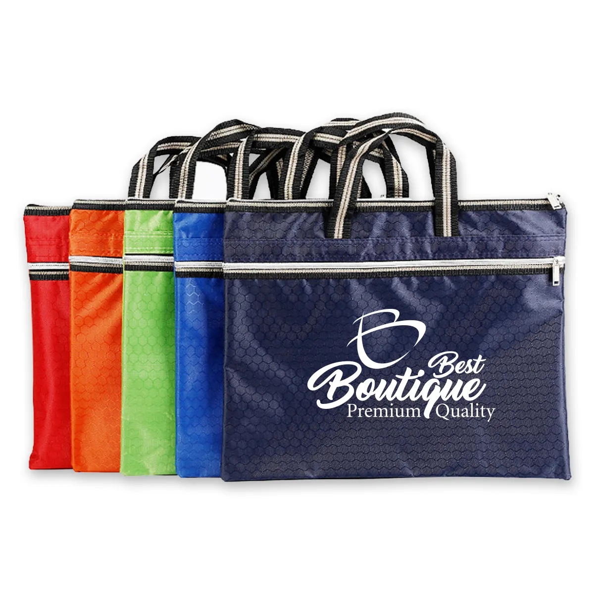 Waterproof Zipper File Bag Art Pouch Tote for Office Travel 4