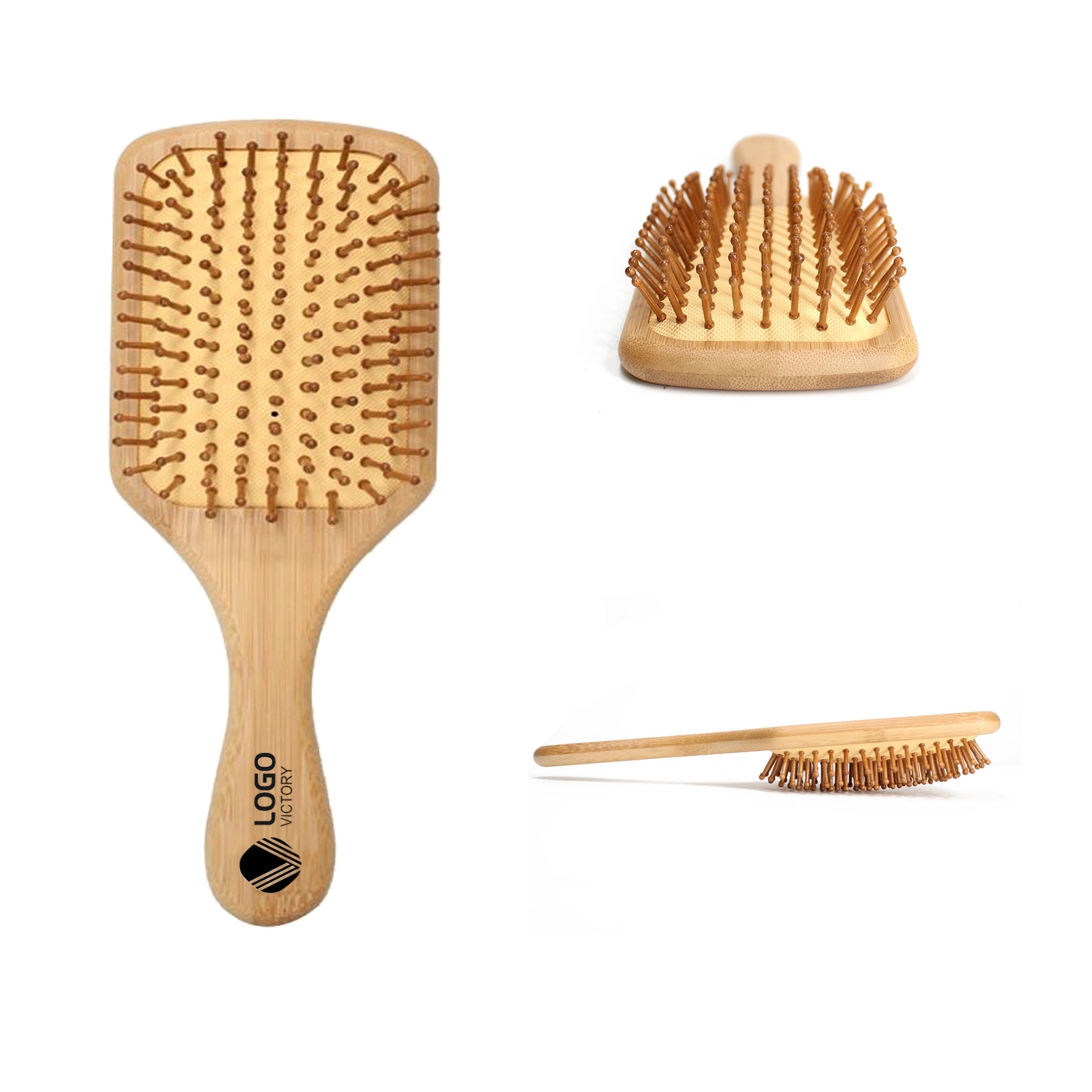 Bamboo Spa Massage Hair Comb 2