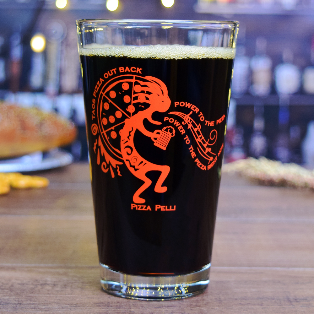 Pint Glasses with Print 6