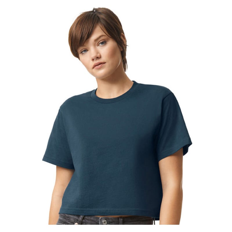 American Apparel Ladies' Fine Jersey Boxy T-Shirt 1