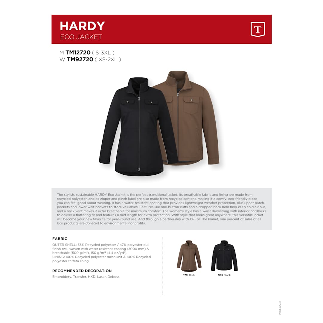 Men's HARDY Eco Jacket 48