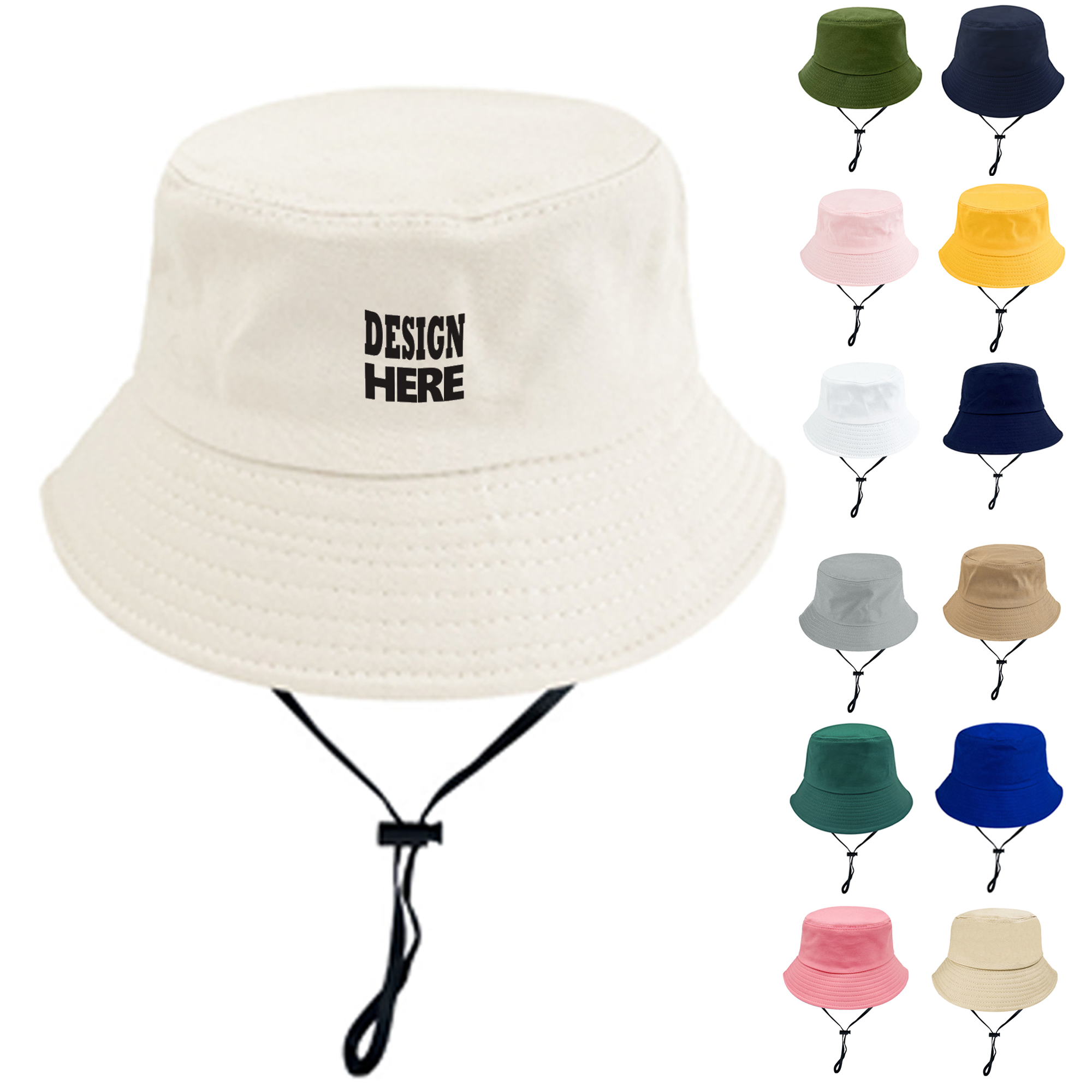 Natural Fiber Bucket Sun Hat 4