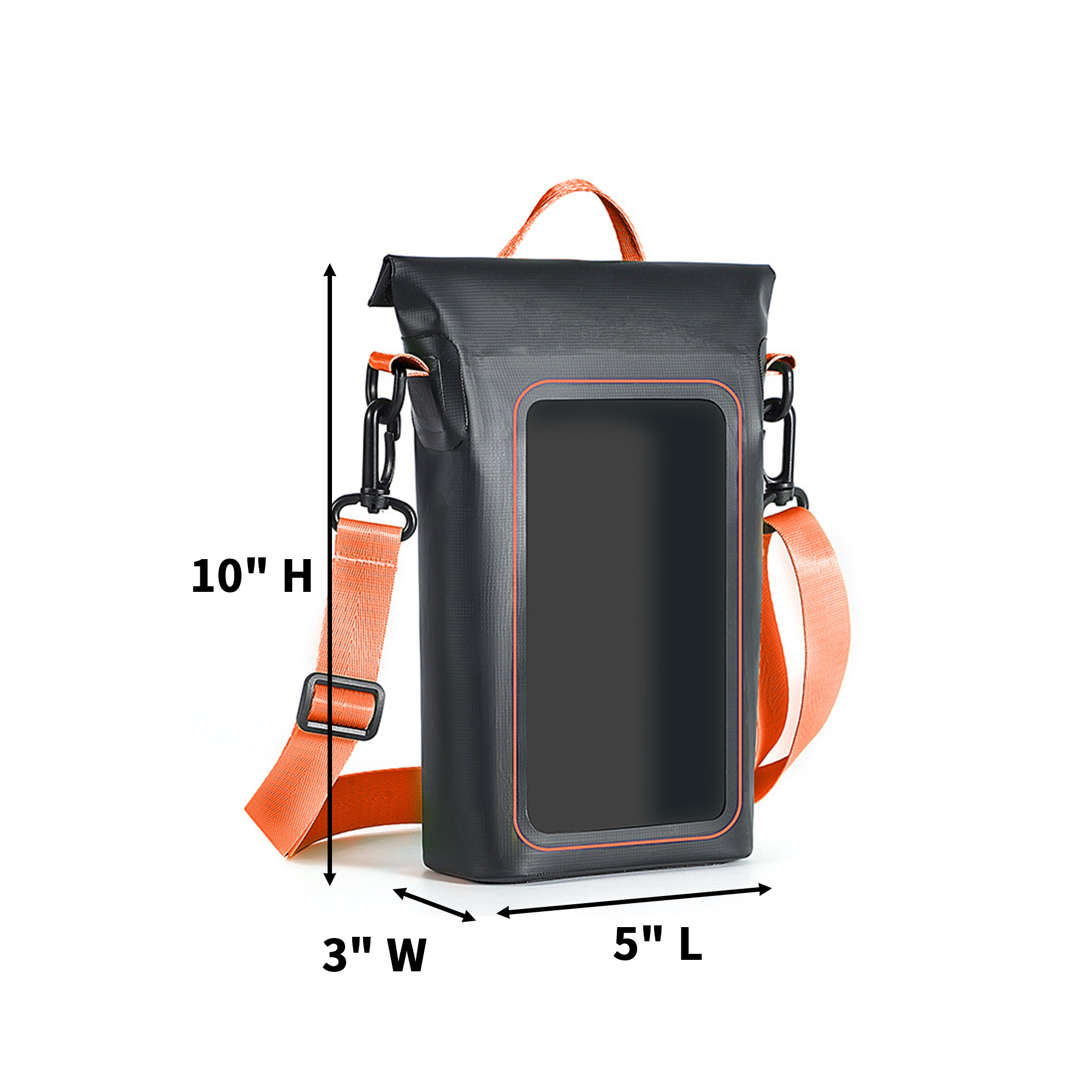 Dry Bag With Transparent Window 5" Length X 3" Width X 10" Height 5