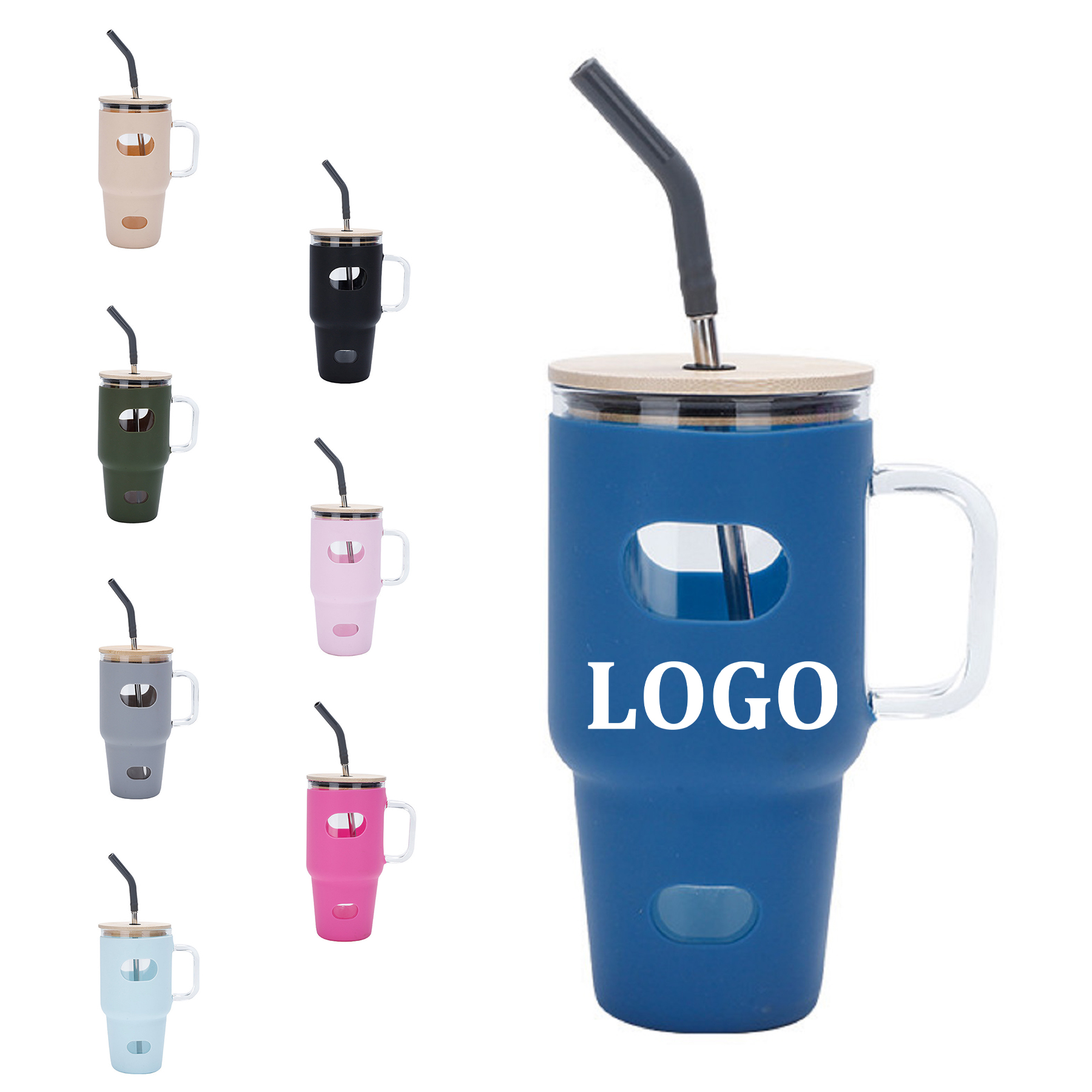 32 oz Iced Coffee Cup with Handle 5