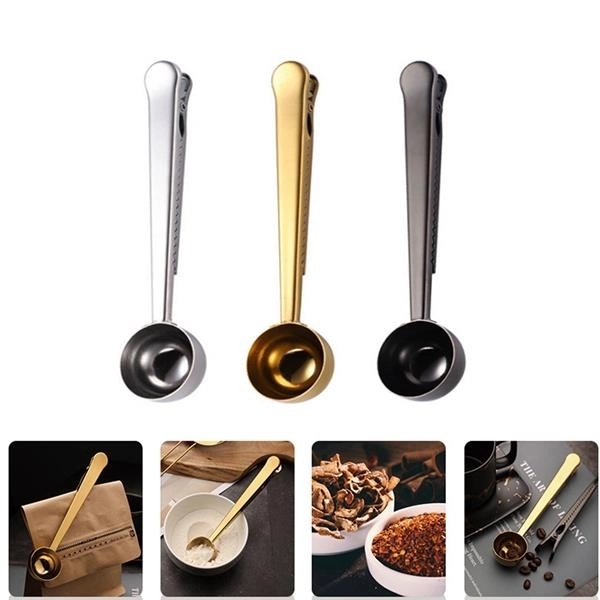Coffee Spoon with Bag Clip 2