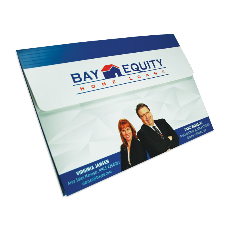 Legal Size Portfolio with Sealed Expansion Gusset - 10" x 15" 2
