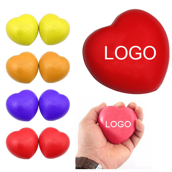 2" Heart shape stress reliever 11