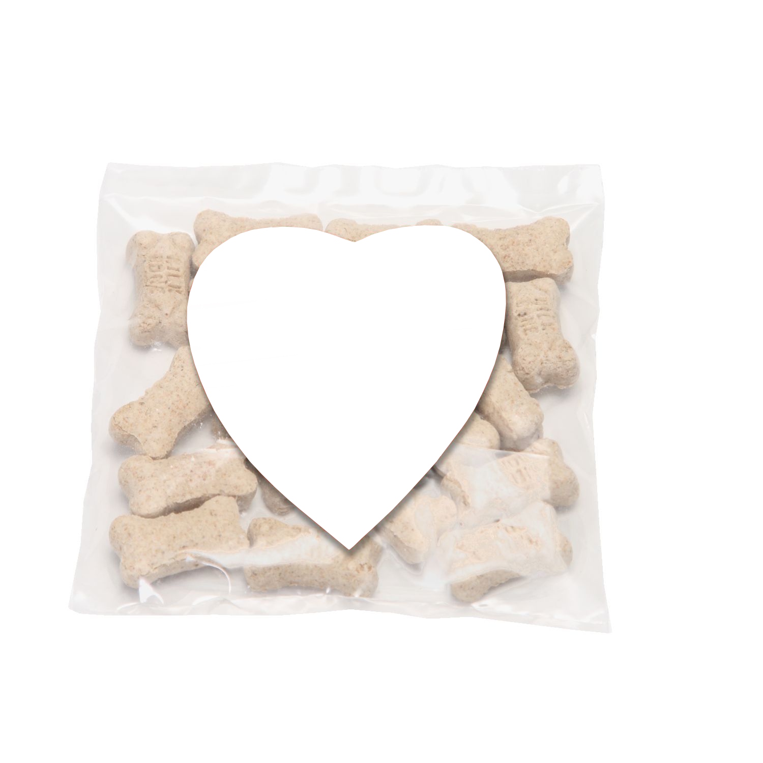 Mini Snack Bag with Large Heart Magnet Pet Fill 4